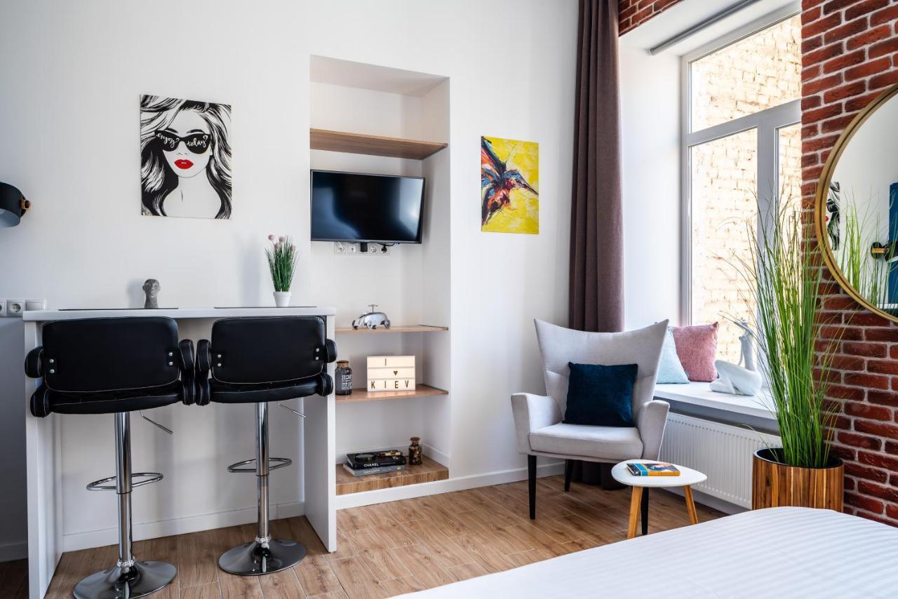 Proreznaya Apartments Киев Экстерьер фото